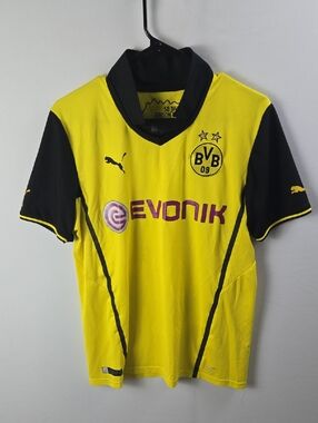 Vintage Puma Burussia Dortmund Home 2013/2014 Soccer Jersey Football Shirt Sz M